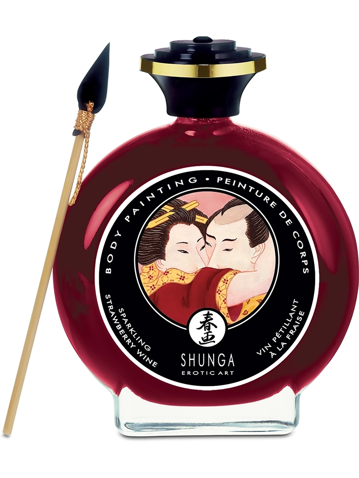 Shunga Body Painting Sparkling Strawberry Wine