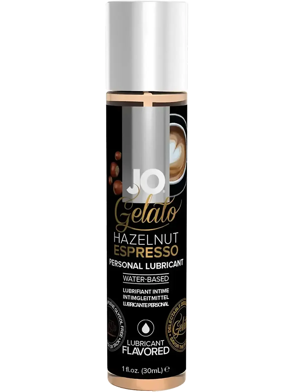 JO Gelato Hazelnut Espresso Flavored Lubricant