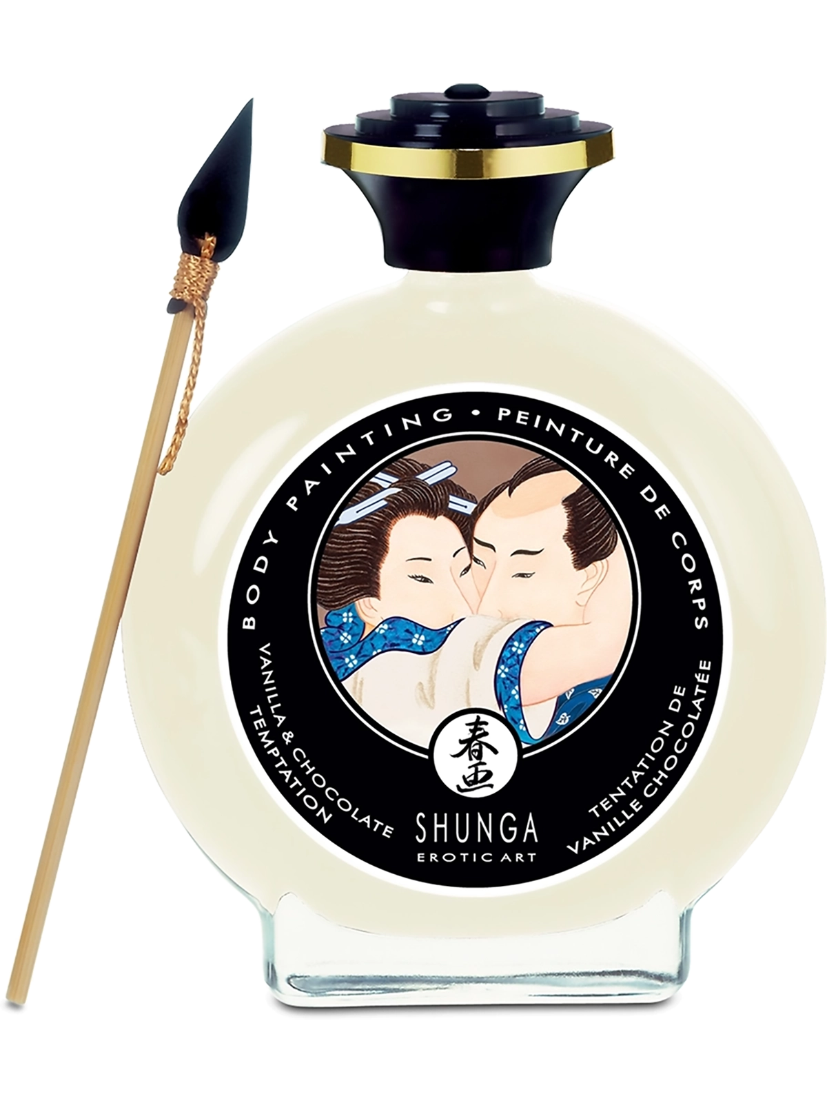 Shunga Peinture De Corps Comestible Tentation Vanille Chocolat