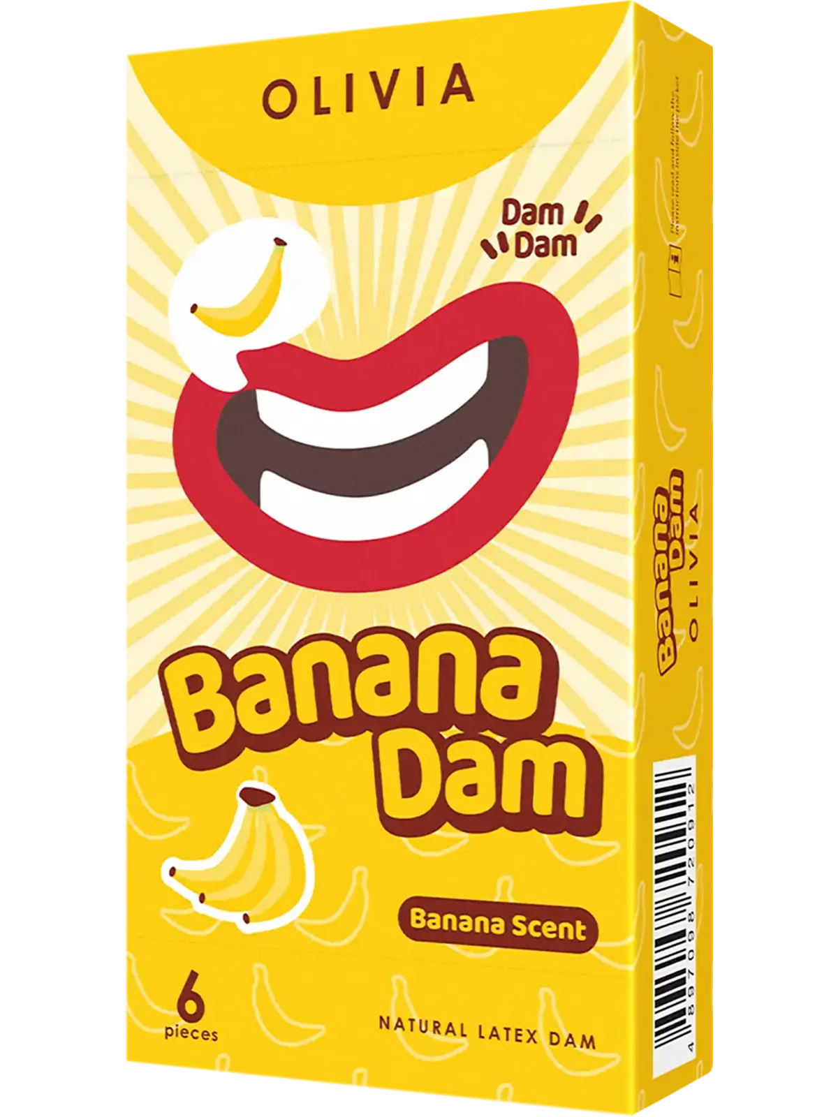 Olivia Banana Scented Dental Dam