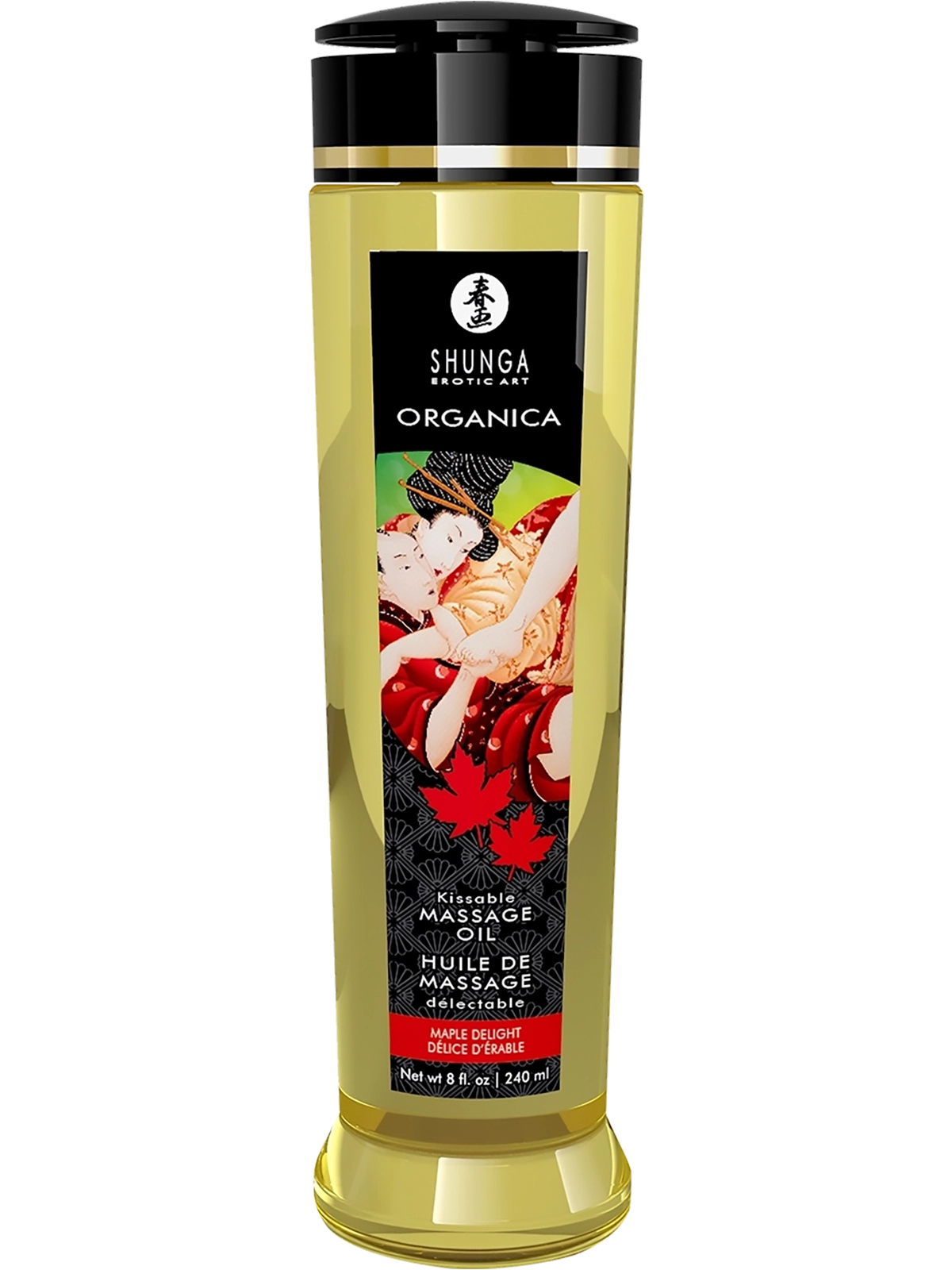 Shunga Organica Kissable Massage Oil Maple Delight