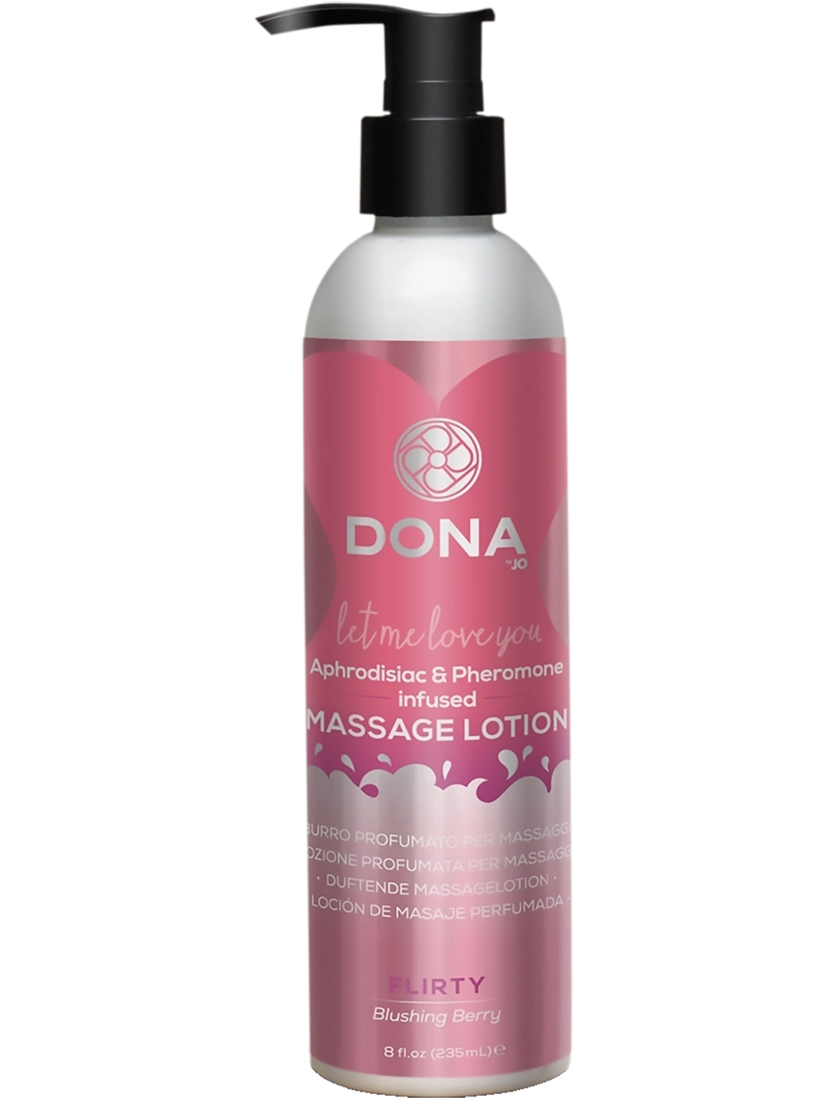 Dona Scented Massage Lotion Flirty Blushing Berry