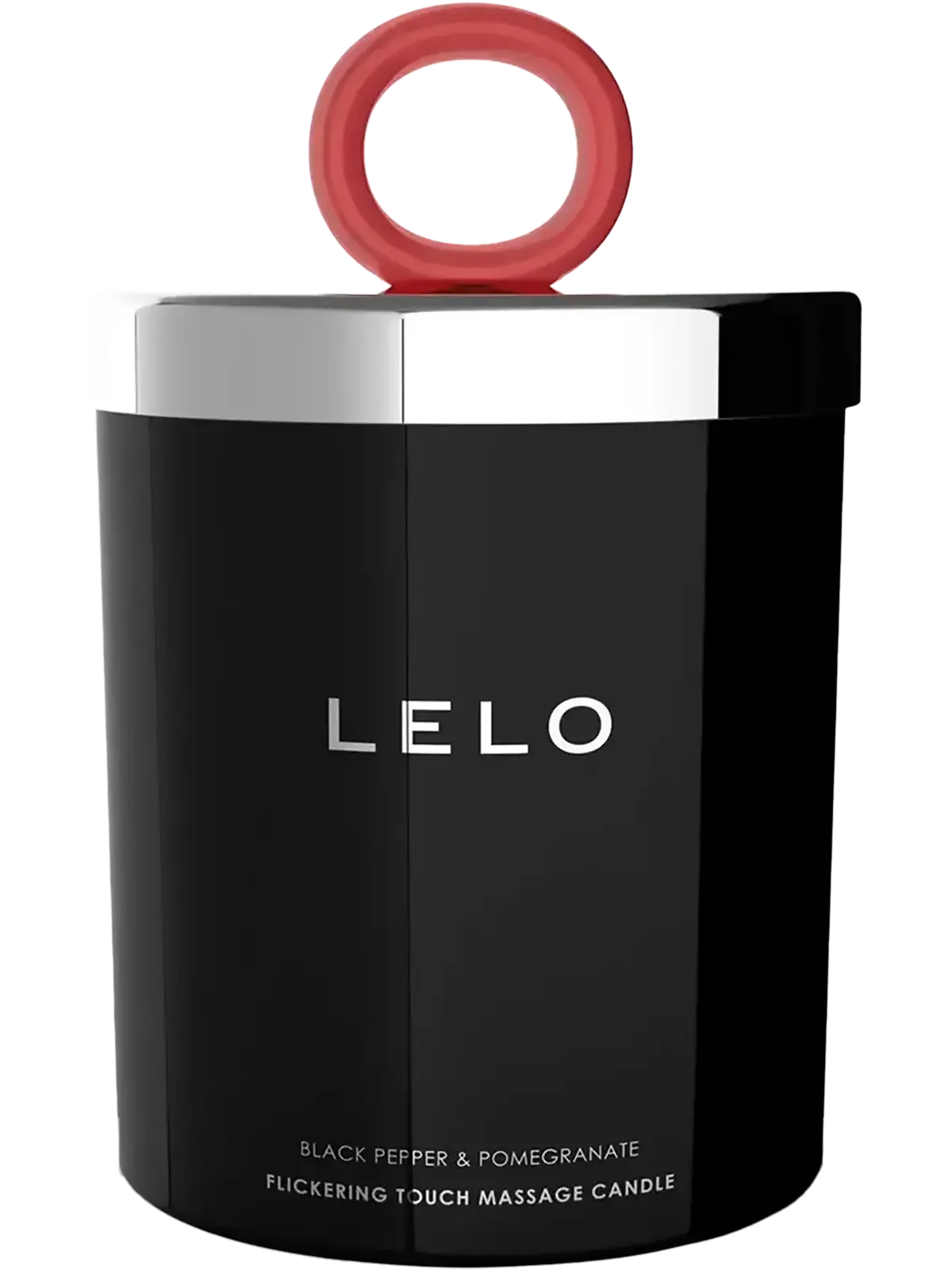 Lelo Flickering Touch Black Pepper & Pomegranate Massage Candle