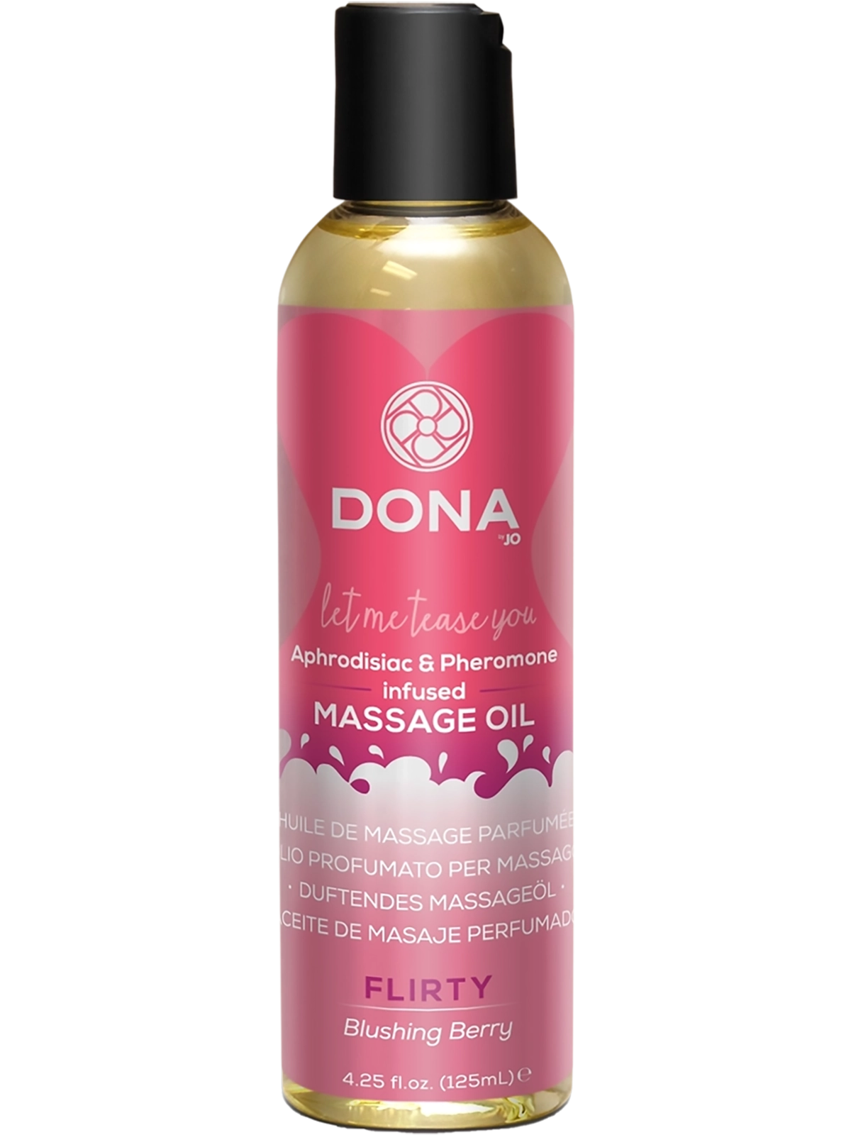 Dona Scented Massage Oil Flirty Blushing Berry