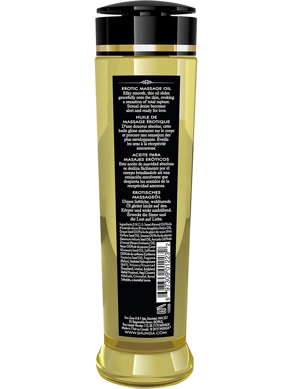 Shunga Erotic Massage Oil Sweet Lotus