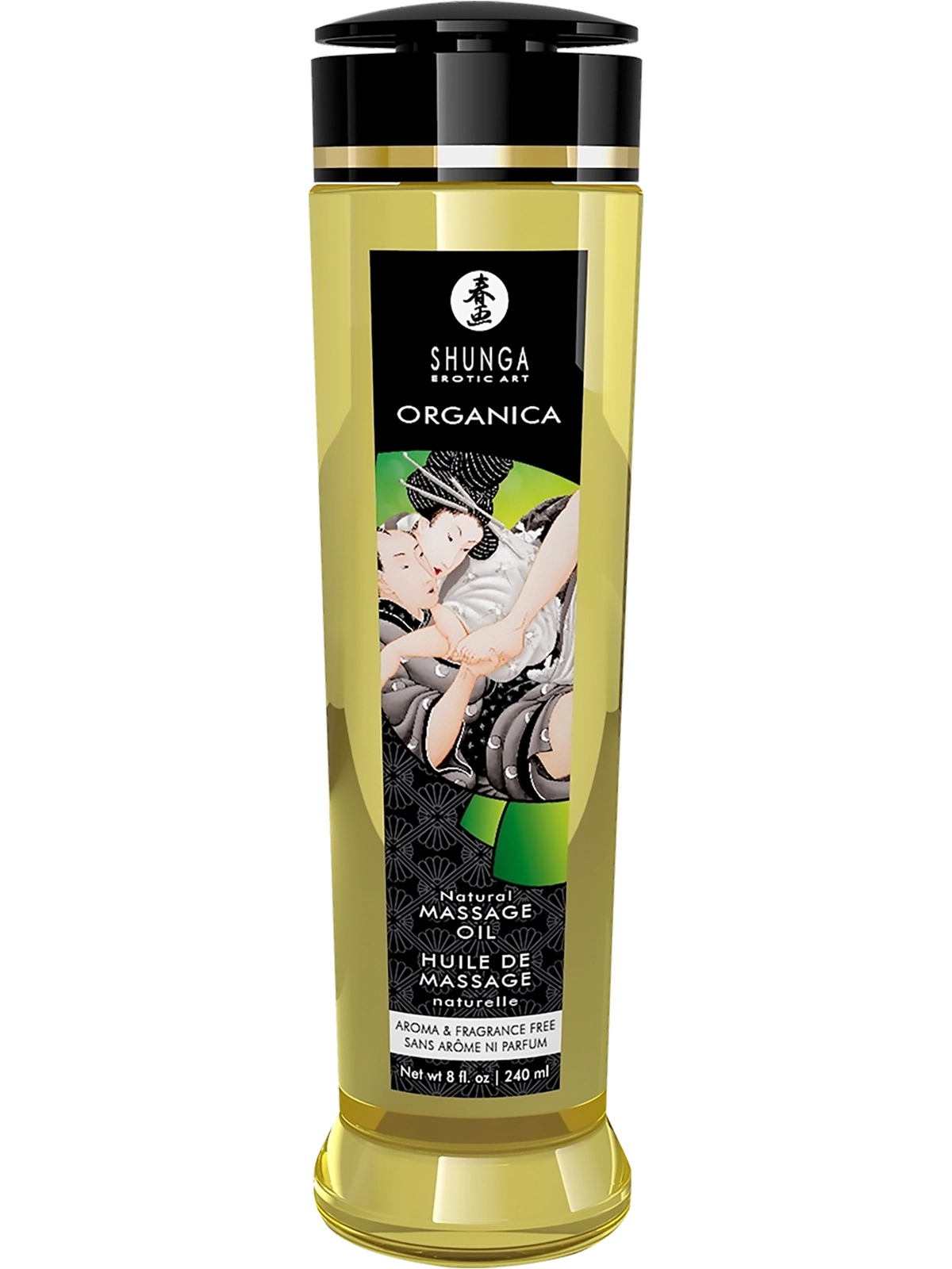 Shunga Organica Kissable Massage Oil Aroma Free