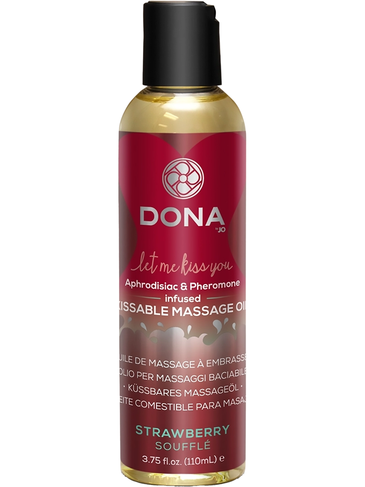 Dona Kissable Massage Oil Strawberry Soufflé