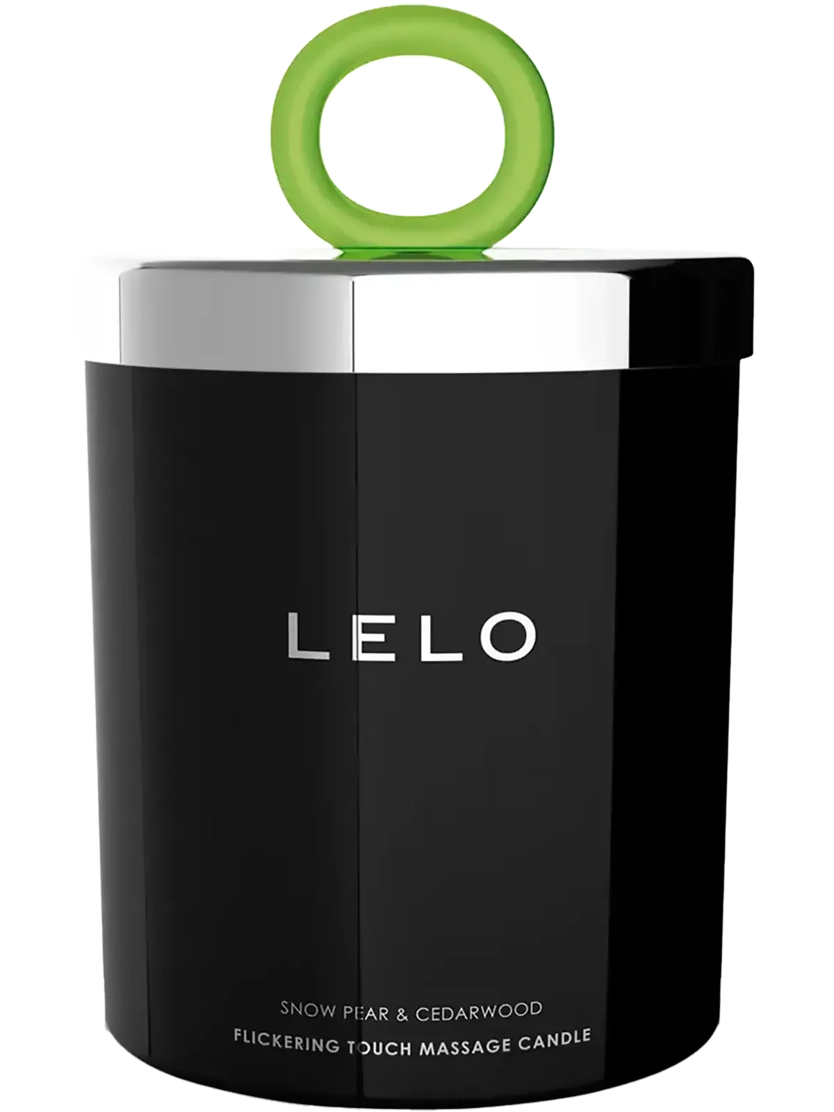 Lelo Flickering Touch Snow Pear & Cedarwood Massage Candle