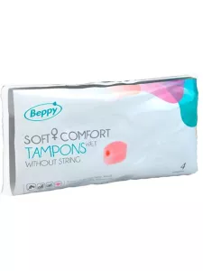 Beppy Soft Comfort Tampons Wet 4-Pack