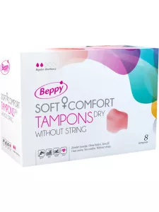 Beppy Soft Comfort Tampons Dry 8-Pack
